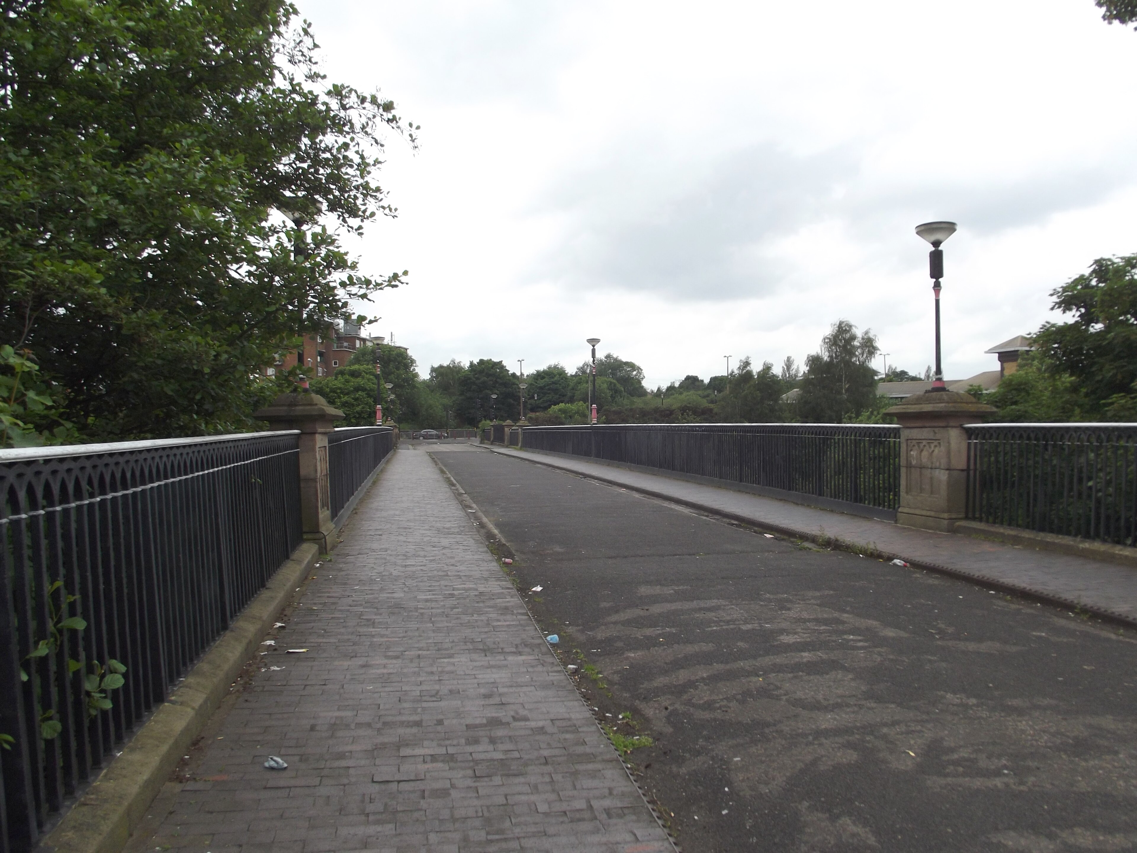 Galton Bridge over the Birmingham Canal New Main Line in Smethwick