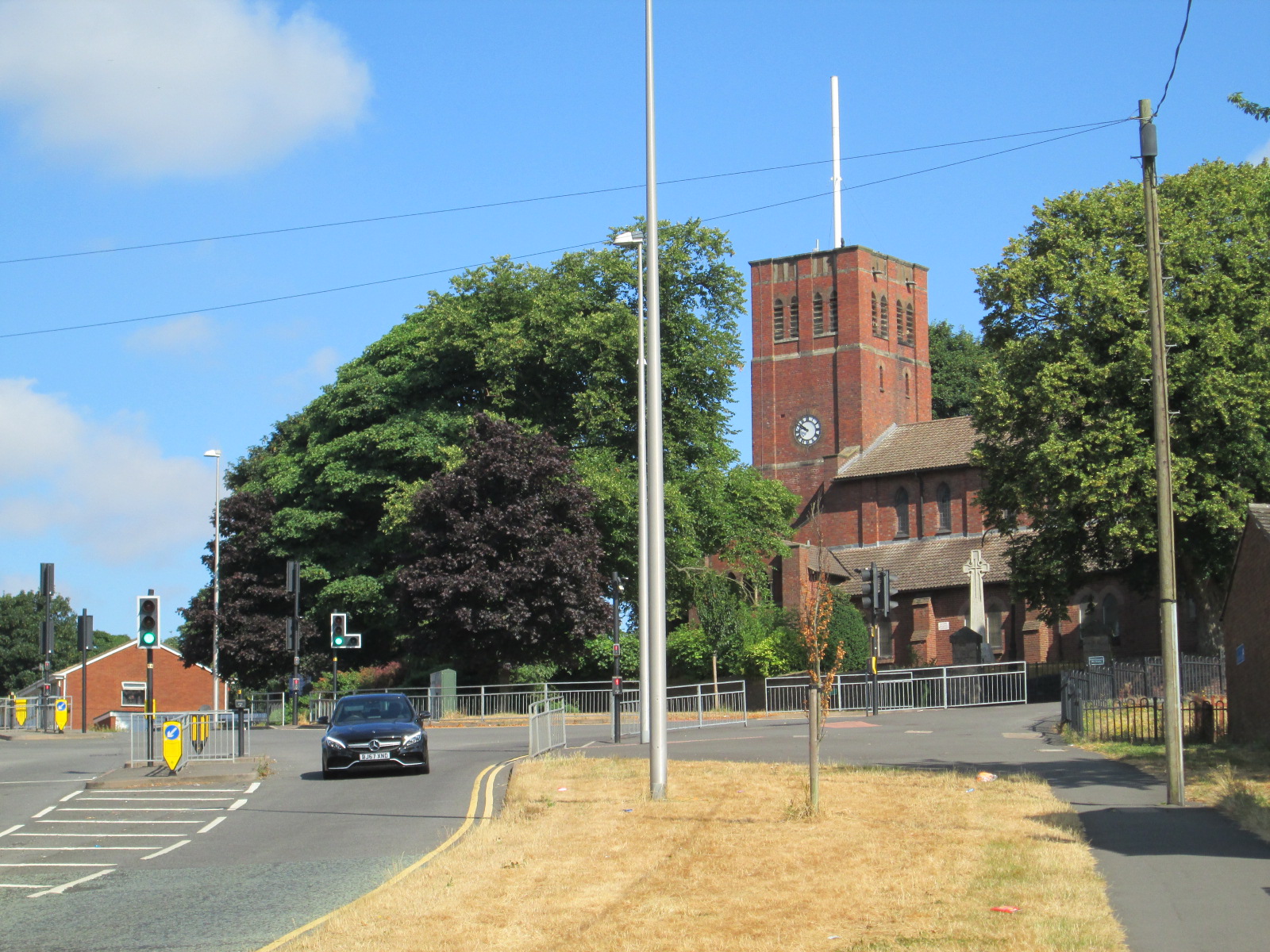 St Giles' Church in Rowley Regis, Sandwell