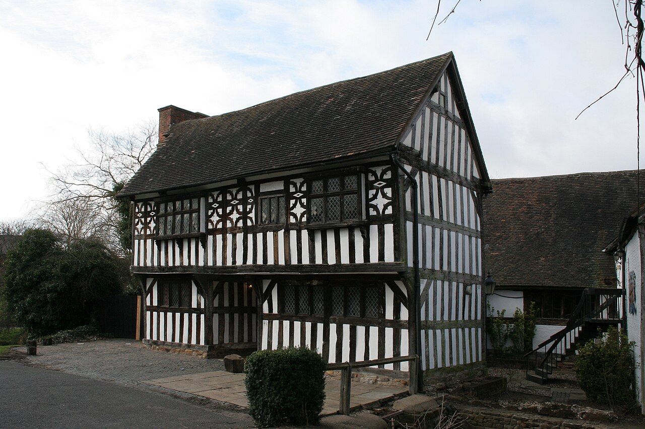 West Bromwich Manor House, a medieval timber-framed building in West Bromwich