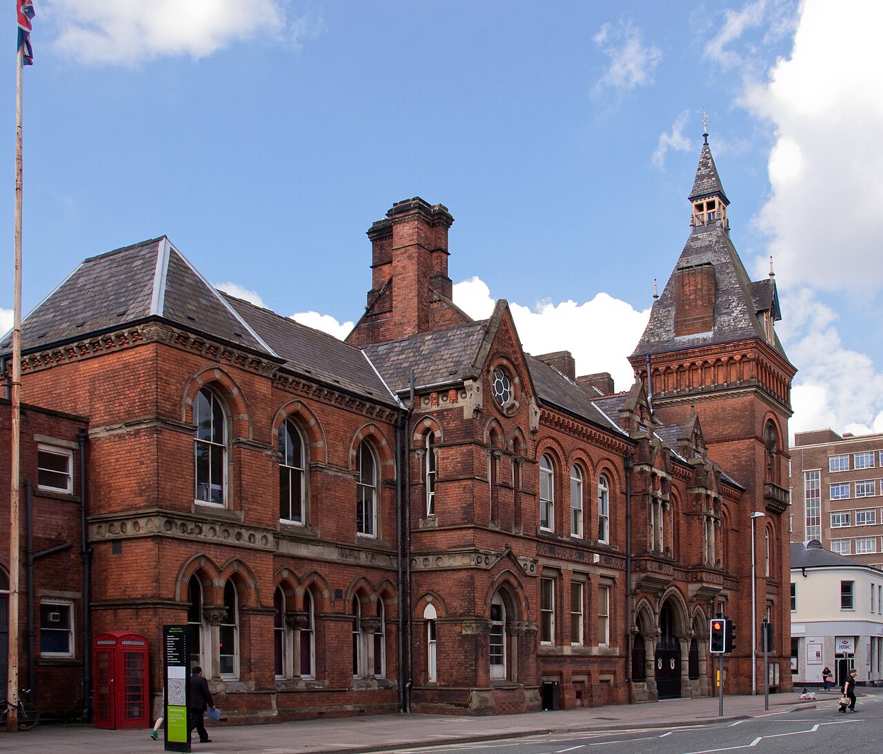 West Bromwich Town Hall on the High Street